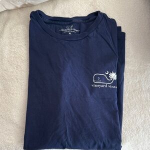Vineyard Vines Men's Deep Blue short Sleeve Tee